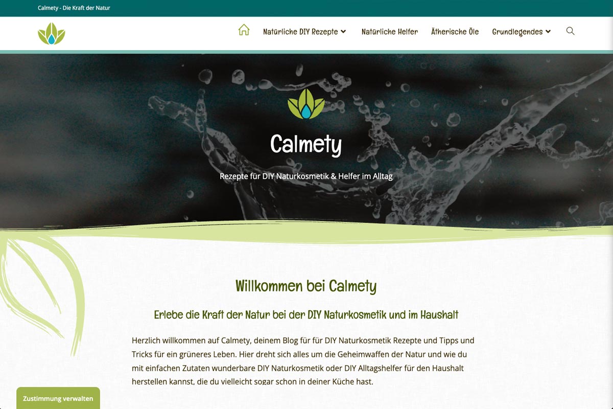 Calemty - WordPress mit dem Elementor
