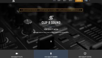 Clip & Sound WooCommerce Shop